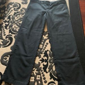Dickies Slim straight black pants